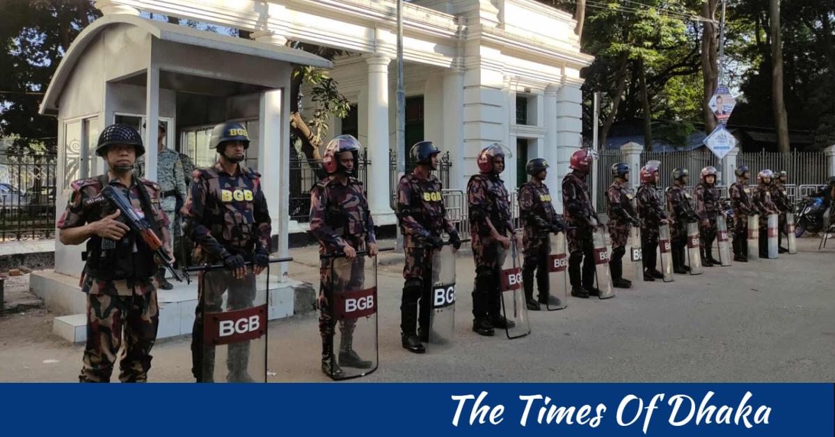 Tight security around ICT centring verdict on Hasina - The Times OF Dhaka
